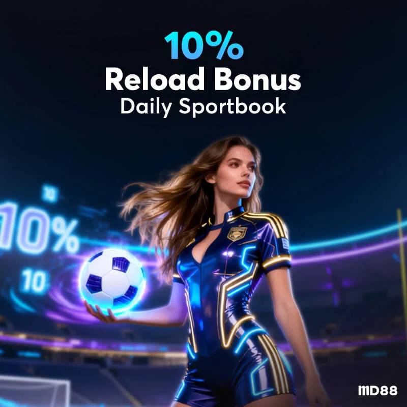 10% Daily Sport Reload Bonus ##Make a deposit and received extra 10% bonus on your favorite Sport games.