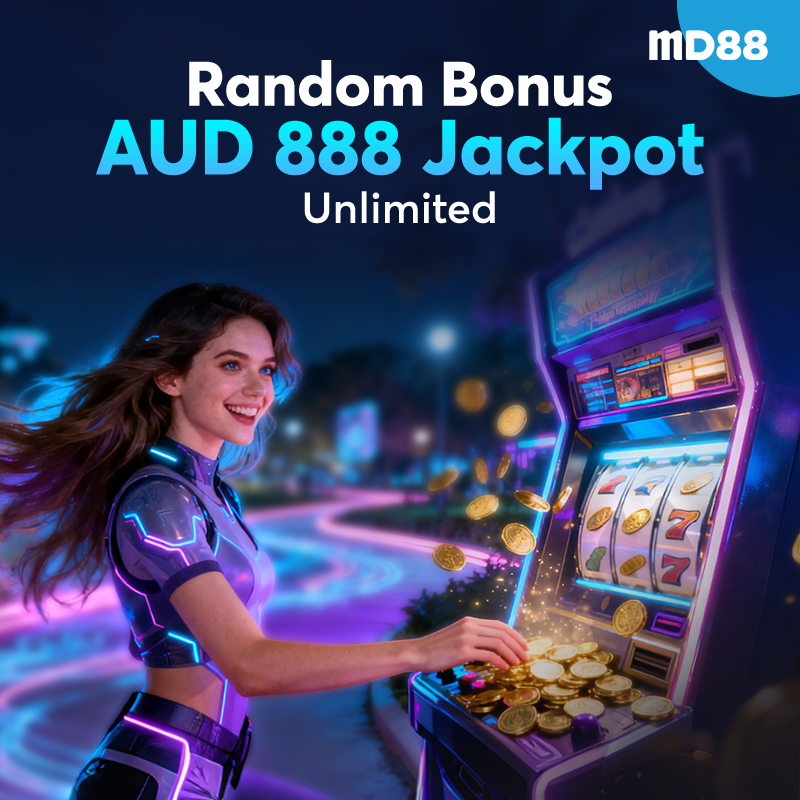 Random Bonus Up to 888 AUD ! ##Unlimited claim and hit the jackpot!
