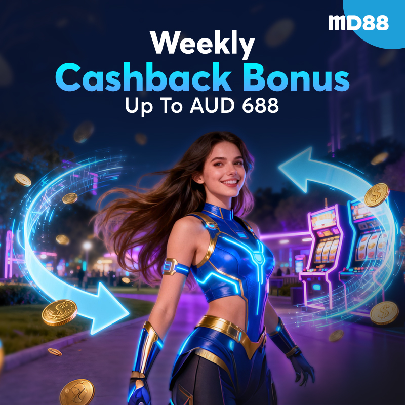 AUD688 Weekly Cashback Bonus ##We are with you! Claim your cashback bonus up to AUD688 as extra margin!