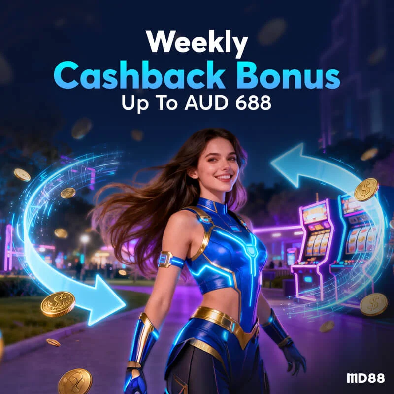 AUD688 Weekly Cashback Bonus ##We are with you! Claim your cashback bonus up to AUD688 as extra margin!