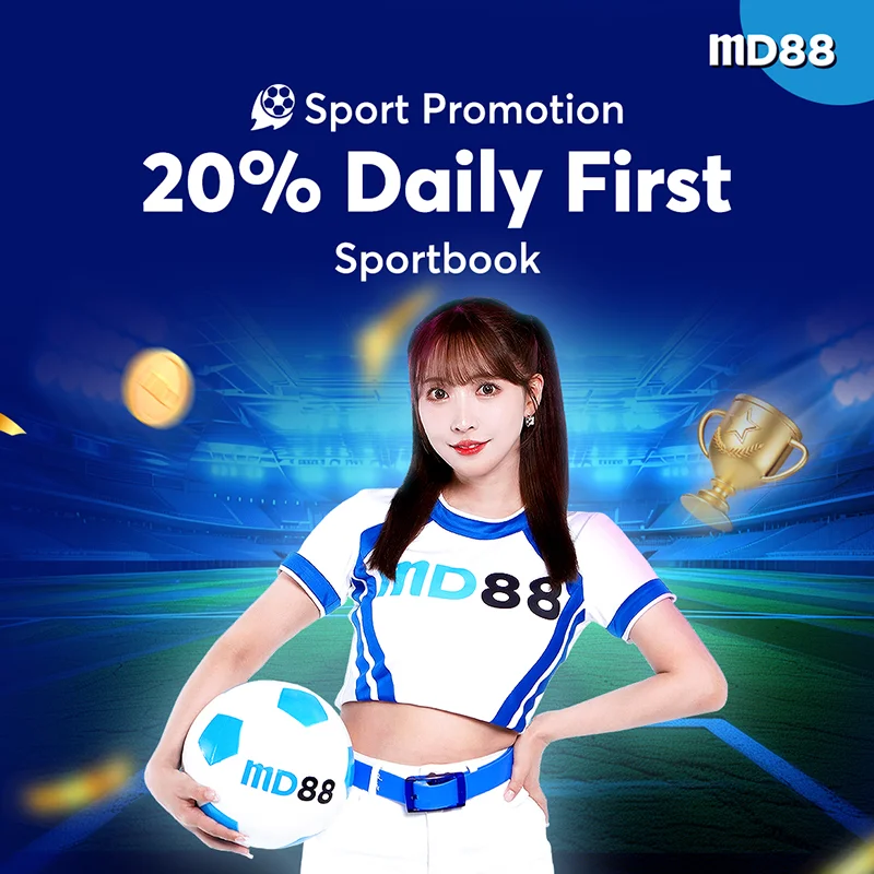 20% Sportbook Daily Bonus ##Kami menyokong pasukan kegemaran anda bersama anda dan tuntut bonus semula deposit 20% sehingga MYR 200 sekarang.